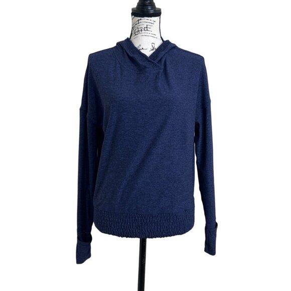 Lululemon Tops - Lululemon Size 4 Lead The Pack Hoodie Top Heathered Stony Grape / Black